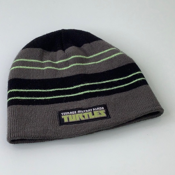 Nickelodeon Teenage Mutant Ninja Turtles Knit Beanie Hat size OSFM EUC - Picture 6 of 11
